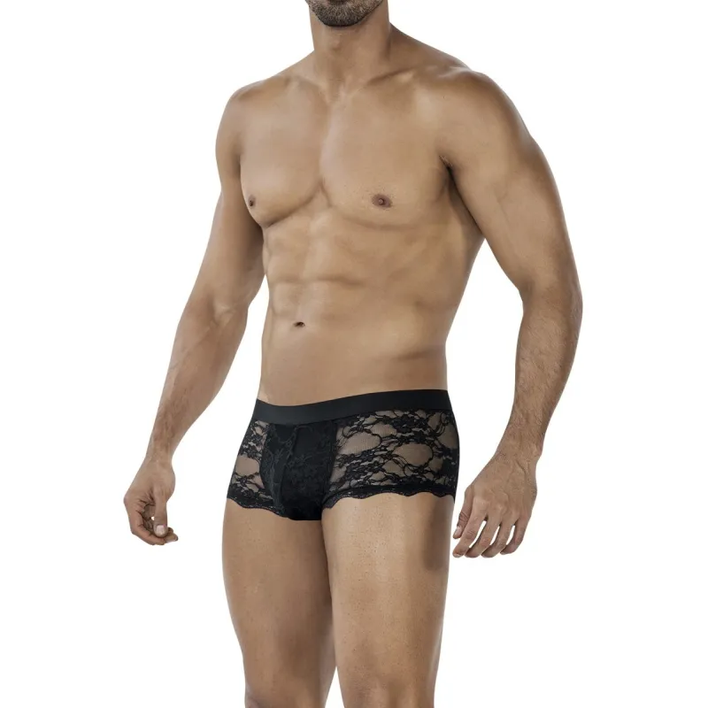 Schwarzer Lacey Trunk Shorts C4MRAV106 von Cut4Men | Fesselliebe.de