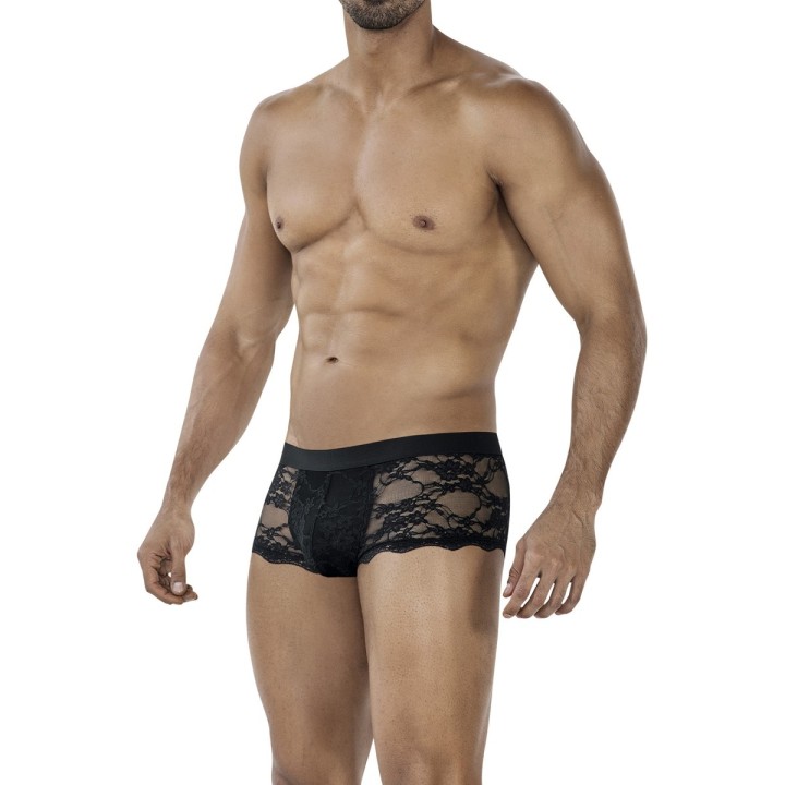 Schwarzer Lacey Trunk Shorts C4MRAV106 von Cut4Men | Fesselliebe.de