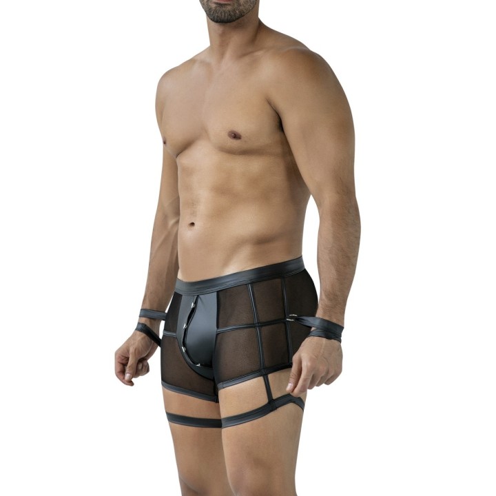 Schwarzer Prison Shorts C4MRAV107 von Cut4Men | Fesselliebe.de