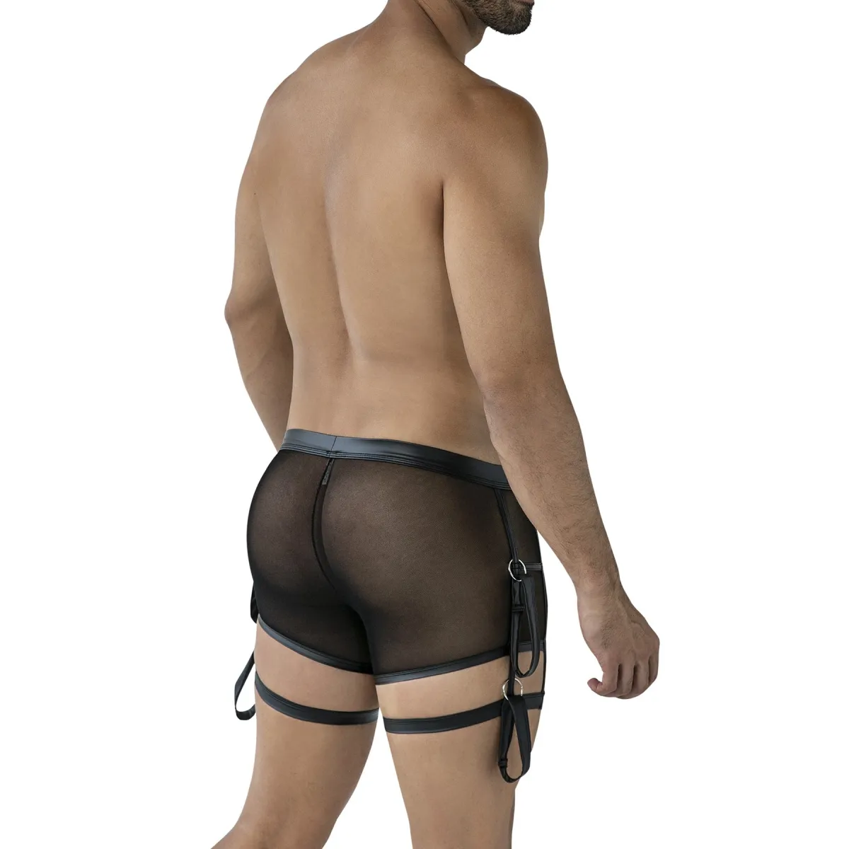 Schwarzer Prison Shorts C4MRAV107 von Cut4Men | Fesselliebe.de