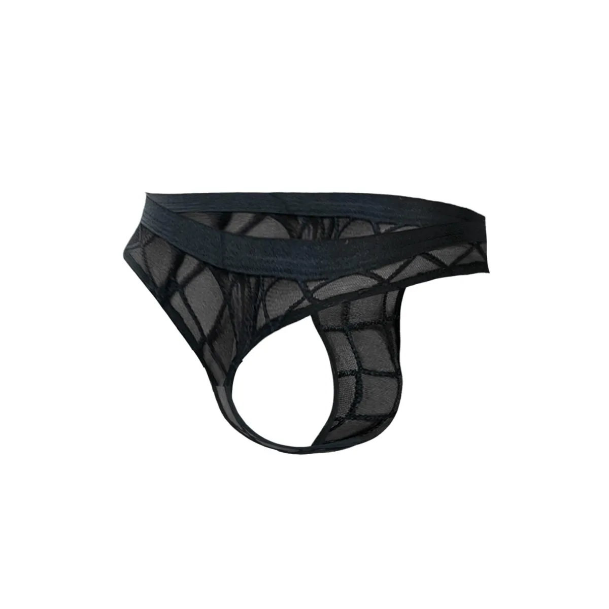 Schwarzer String mit Netz RAV109 von Cut4Men | Fesselliebe.de