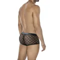 Schwarzer Trunk Shorts mit Netz RAV110 von Cut4Men