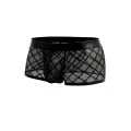 Schwarzer Trunk Shorts mit Netz RAV110 von Cut4Men