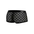 Schwarzer Trunk Shorts mit Netz RAV110 von Cut4Men