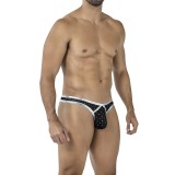 Schwarz/silberner String mit Netz RAV112 von Cut4Men | Fesselliebe.de