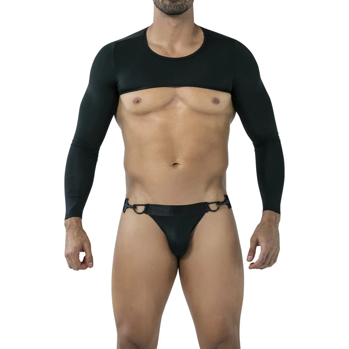 Schwarzes Jockstrap-Set RAV117 von Cut4Men | Fesselliebe.de