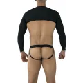 Schwarzes Jockstrap-Set RAV117 von Cut4Men
