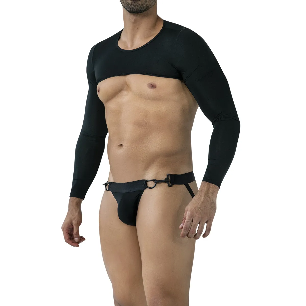 Schwarzes Jockstrap-Set RAV117 von Cut4Men | Fesselliebe.de