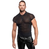 Feinnetz Polo-Shirt H082 von Noir Handmade Kink Royal Collection | Fesselliebe.de
