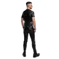 Herren Kapuzen T-Shirt RMEttore001 schwarz von Regnes Fetish Planet