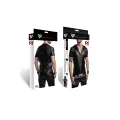 Herren Kapuzen T-Shirt RMEttore001 schwarz von Regnes Fetish Planet