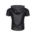 Herren Kapuzen T-Shirt RMEttore001 schwarz von Regnes Fetish Planet
