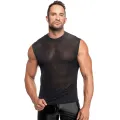 Feinnetz Tank Top H083 von Noir Handmade Kink Royal Collection
