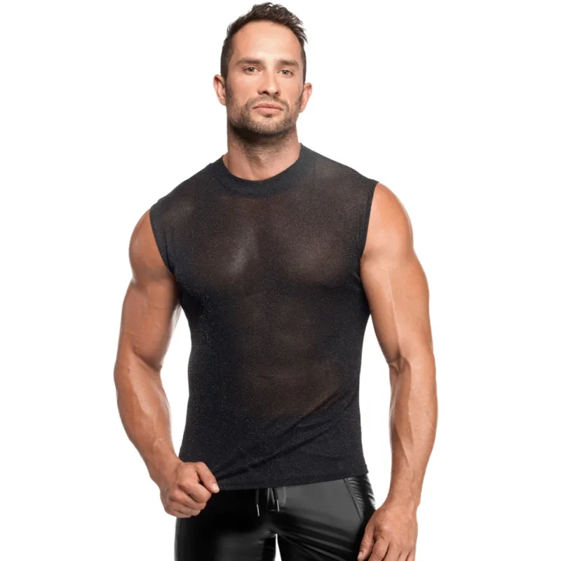 Feinnetz Tank Top H083 von Noir Handmade Kink Royal Collection | Fesselliebe.de