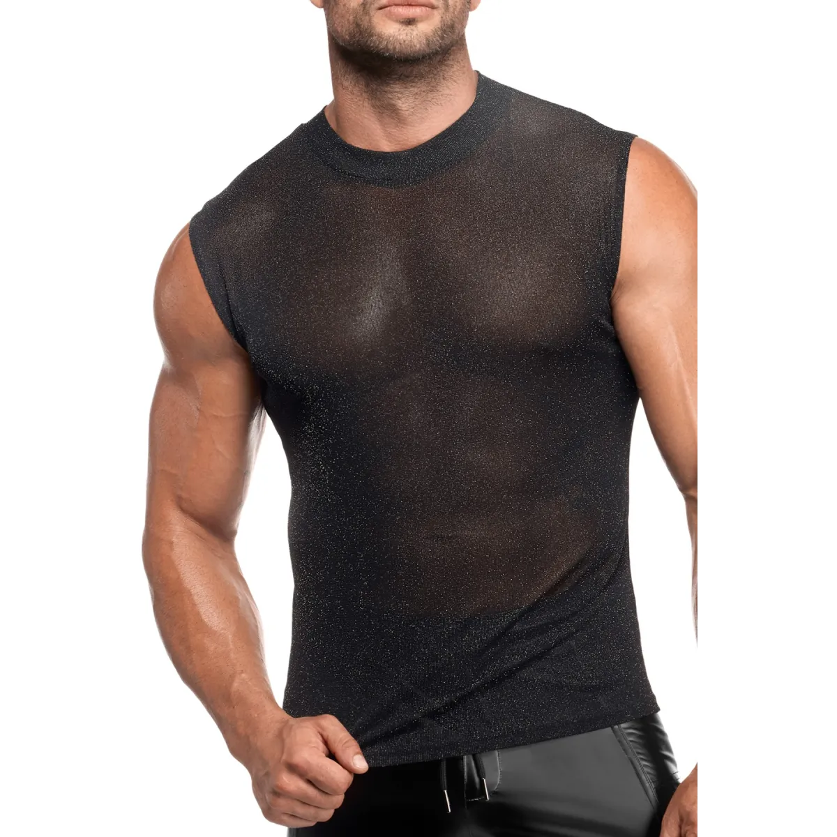 Feinnetz Tank Top H083 von Noir Handmade Kink Royal Collection | Fesselliebe.de