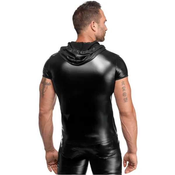 Herren Kapuzen Hemd H085 von Noir Handmade Kink Royal Collection | Fesselliebe.de
