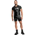 Herren Kapuzen Hemd H085 von Noir Handmade Kink Royal Collection