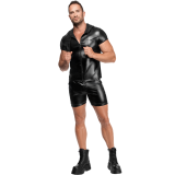 Herren Kapuzen Hemd H085 von Noir Handmade Kink Royal Collection | Fesselliebe.de