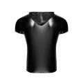 Herren Kapuzen Hemd H085 von Noir Handmade Kink Royal Collection