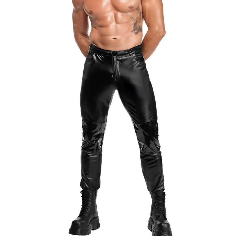 Schwarze Herrenhose Rogue H087 von Noir Handmade Kink Royal Collection | Fesselliebe.de