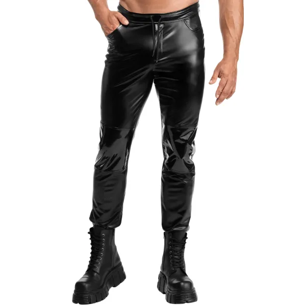 Schwarze Herrenhose Rogue H087 von Noir Handmade Kink Royal Collection | Fesselliebe.de