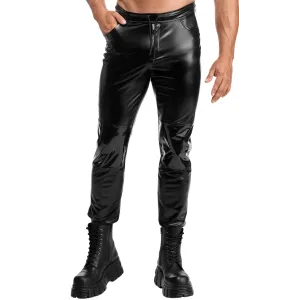 Schwarze Herrenhose Rogue H087 von Noir Handmade Kink Royal Collection