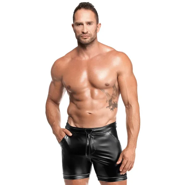 Schwarze Shorts Rogue H088 von Noir Handmade Kink Royal Collection | Fesselliebe.de