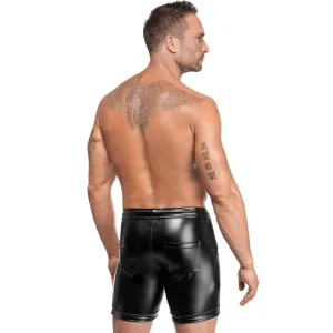Schwarze Shorts Rogue H088 von Noir Handmade Kink Royal Collection