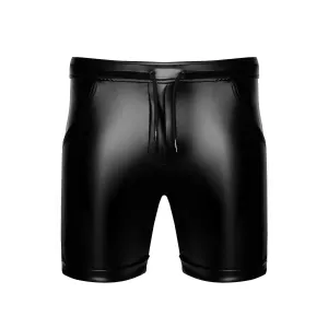 Schwarze Shorts Rogue H088 von Noir Handmade Kink Royal Collection