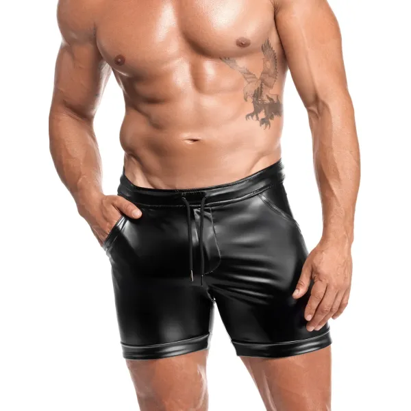 Schwarze Shorts Rogue H088 von Noir Handmade Kink Royal Collection | Fesselliebe.de