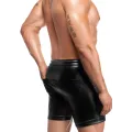 Schwarze Shorts Rogue H088 von Noir Handmade Kink Royal Collection