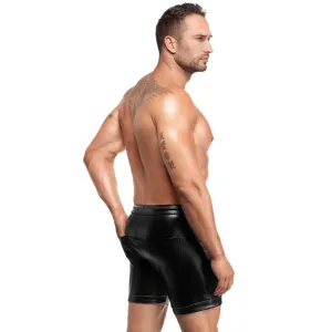 Schwarze Shorts Rogue H088 von Noir Handmade Kink Royal Collection