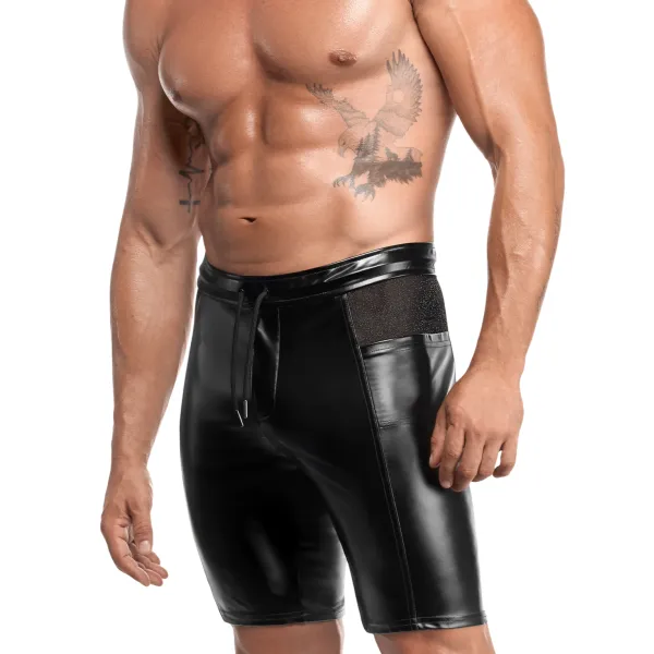 Schwarze Shorts Onyx Hybrid H089 von Noir Handmade Kink Royal Collection | Fesselliebe.de