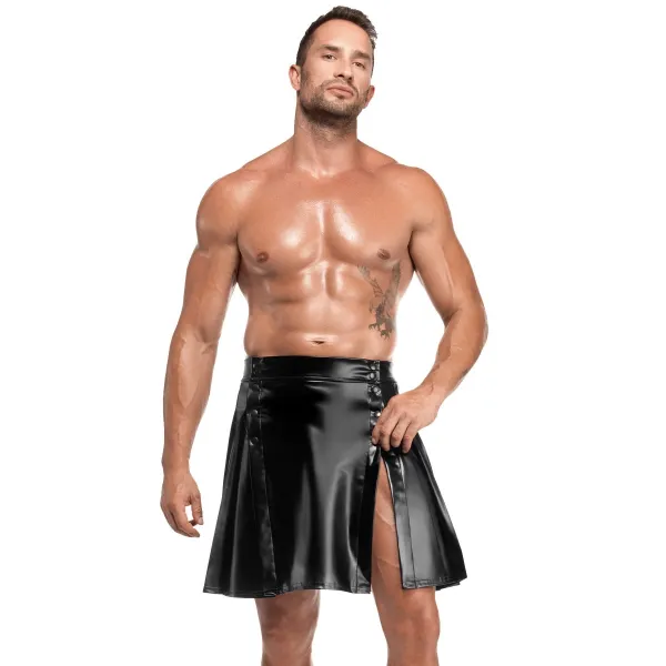 Schwarzer Herren Rock Valor H090 von Noir Handmade Kink Royal Collection | Fesselliebe.de