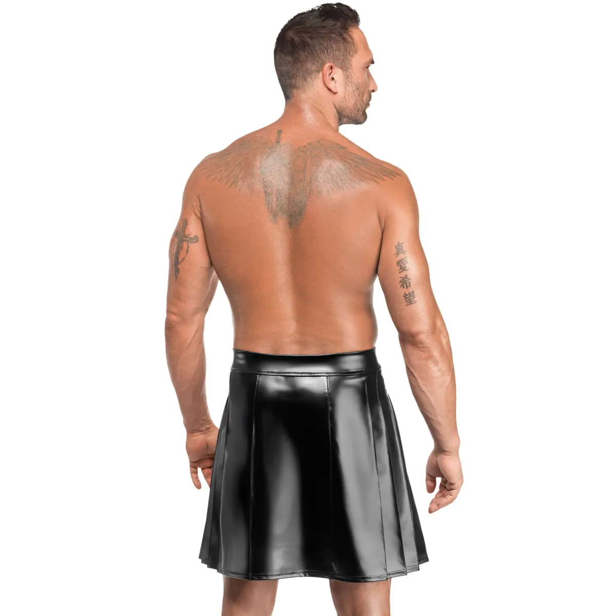 Schwarzer Herren Rock Valor H090 von Noir Handmade Kink Royal Collection | Fesselliebe.de