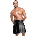 Schwarzer Herren Rock Valor H090 von Noir Handmade Kink Royal Collection