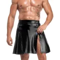 Schwarzer Herren Rock Valor H090 von Noir Handmade Kink Royal Collection
