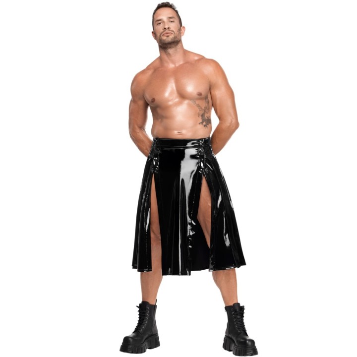 Langer Herren Lack Rock Empire H091 by Noir Handmade Kink Royal Collection | Fesselliebe.de