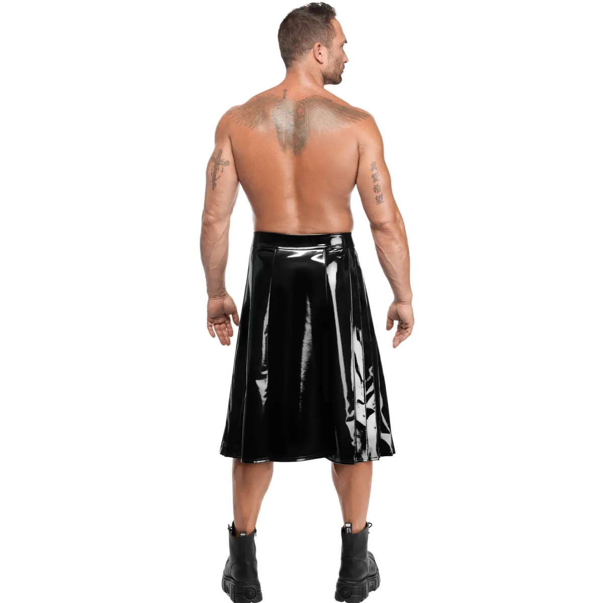 Langer Herren Lack Rock Empire H091 by Noir Handmade Kink Royal Collection | Fesselliebe.de