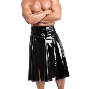 Langer Herren Lack Rock Empire H091 by Noir Handmade Kink Royal Collection