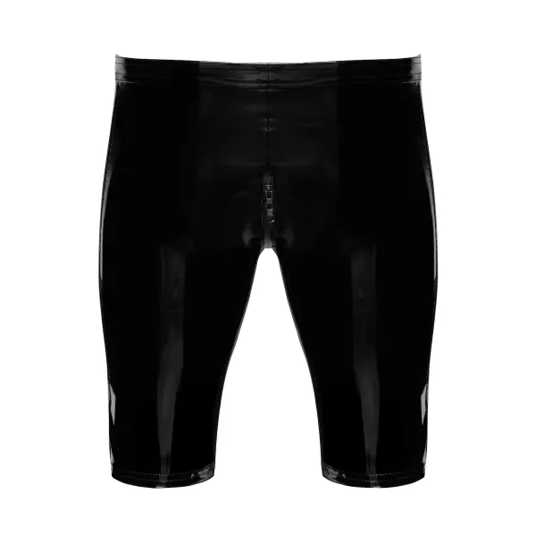Schwarze Lack Shorts Voltage H094 von Noir Handmade Kink Royal Collection | Fesselliebe.de