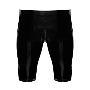 Schwarze Lack Shorts Voltage H094 von Noir Handmade Kink Royal Collection