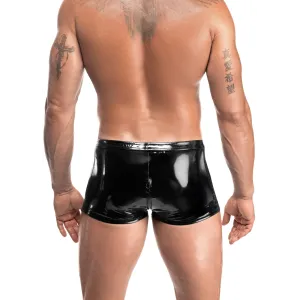 Schwarze Lack Shorts Voltage H095 von Noir Handmade Kink Royal Collection