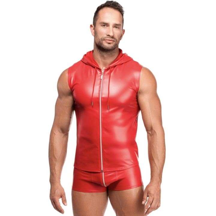 Herren Kapuzen Weste H096 von Noir Handmade Kink Royal Collection | Fesselliebe.de
