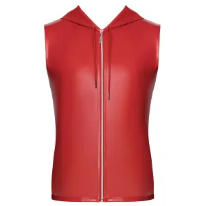 Herren Kapuzen Weste H096 von Noir Handmade Kink Royal Collection