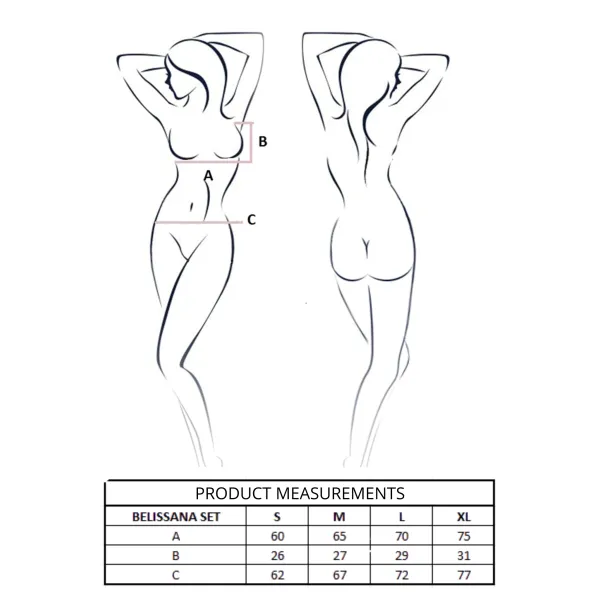 Schwarzes Set PA597540 von Passion | Fesselliebe.de