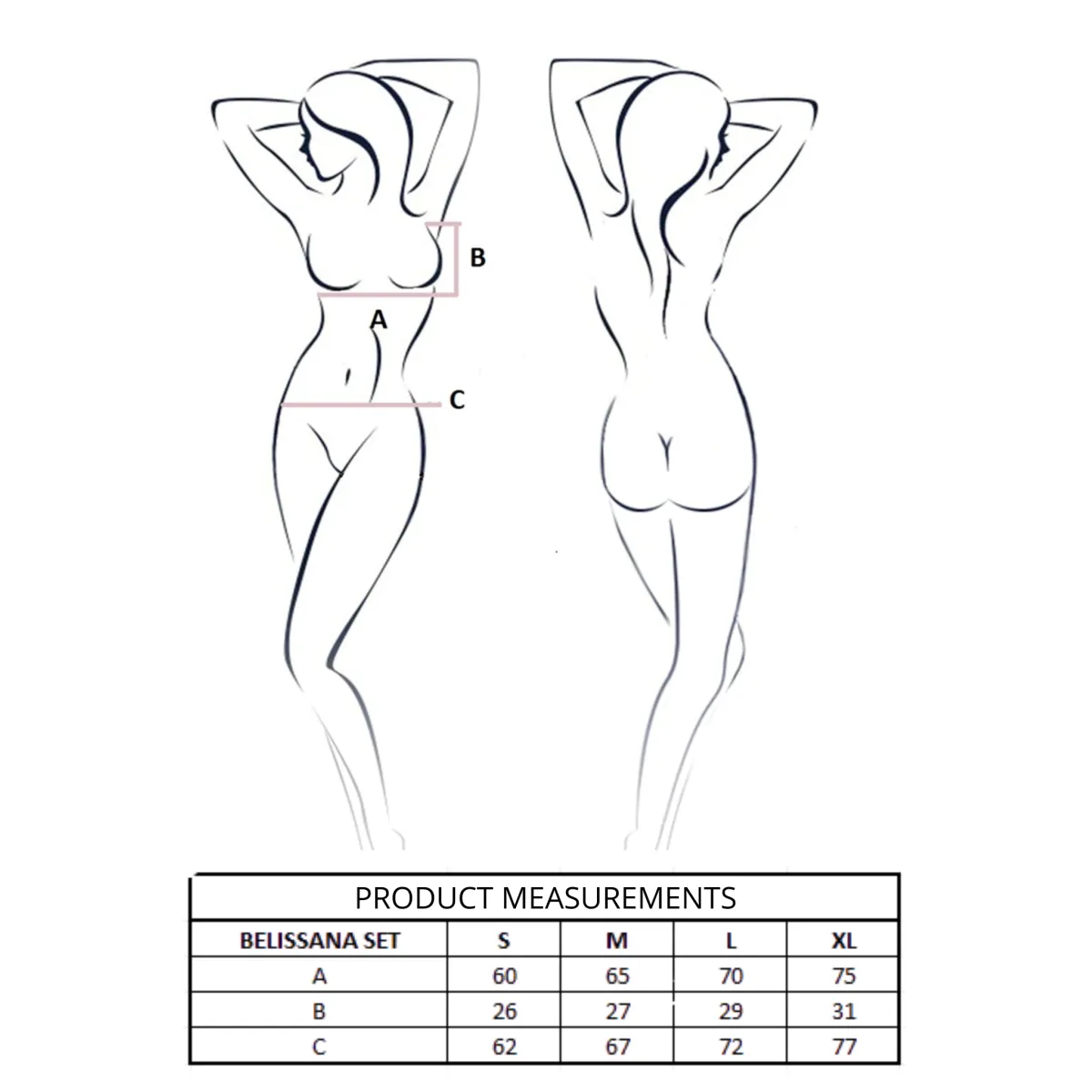 Weißes Set PA597556 von Passion | Fesselliebe.de