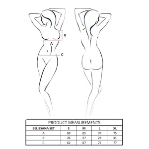 Weißes Set PA597556 von Passion