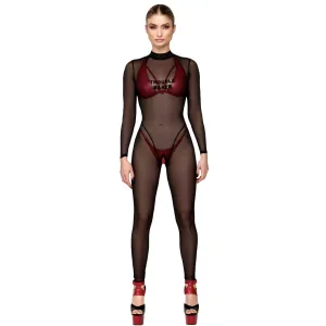 F387 Troublemaker Catsuit von Noir Handmade