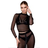 F391 Troublemaker Bralette schwarz von Noir Handmade | Fesselliebe.de